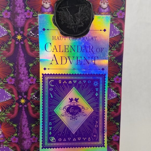 Vosges Haute-Chocolat Gnome Christmas Advent Calendar Box 2020 Empty 24 Drawers - Picture 4 of 16